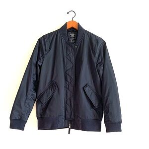 ABERCROMBIE & FITCH - Navy Bomber Jacket!